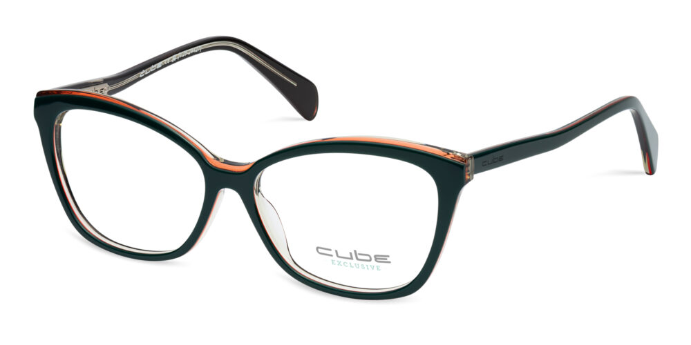 3354E – Cube Exclusive – Ladies Dark Green / Pink / Lbrown