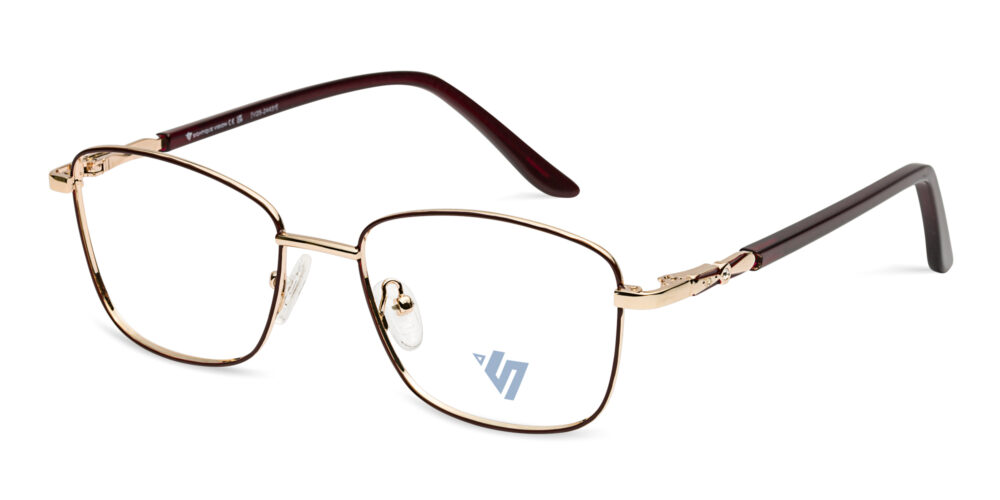 Gold / Burgundy Temple