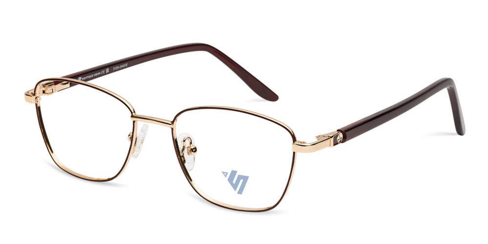 Gold / Burgundy Temple