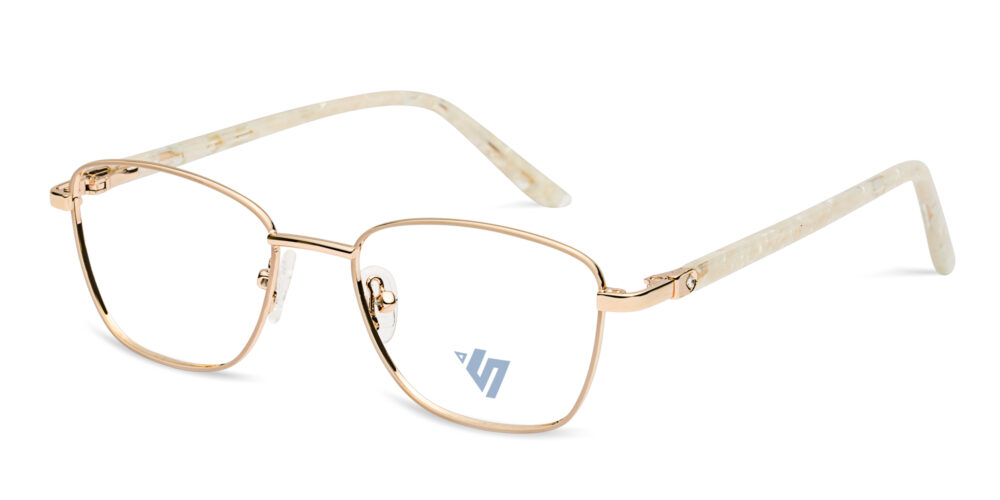 Gold / Nude / White Temple