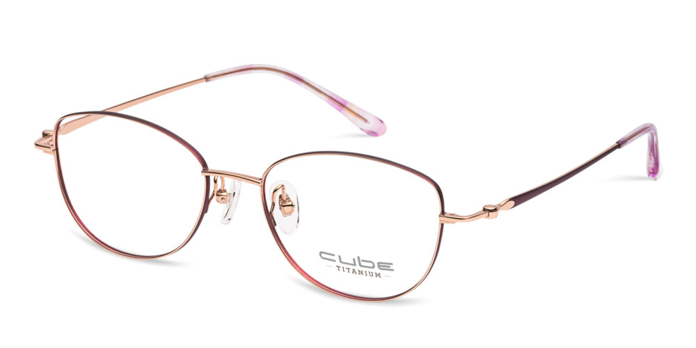 Rose Gold / Purple Burgundy